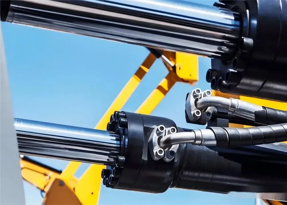 Comment le contrôle synchrone de plusieurs vérins hydrauliques est-il obtenu ?