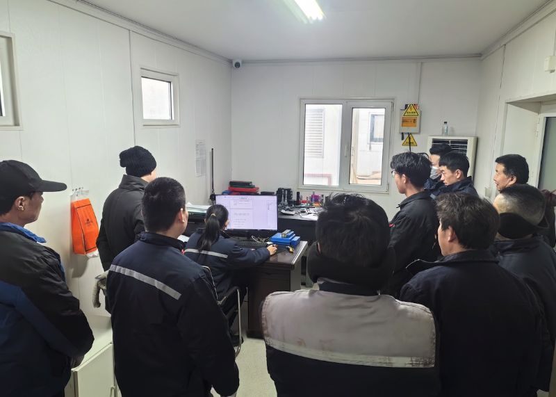 Réunion sur la sécurité de la production